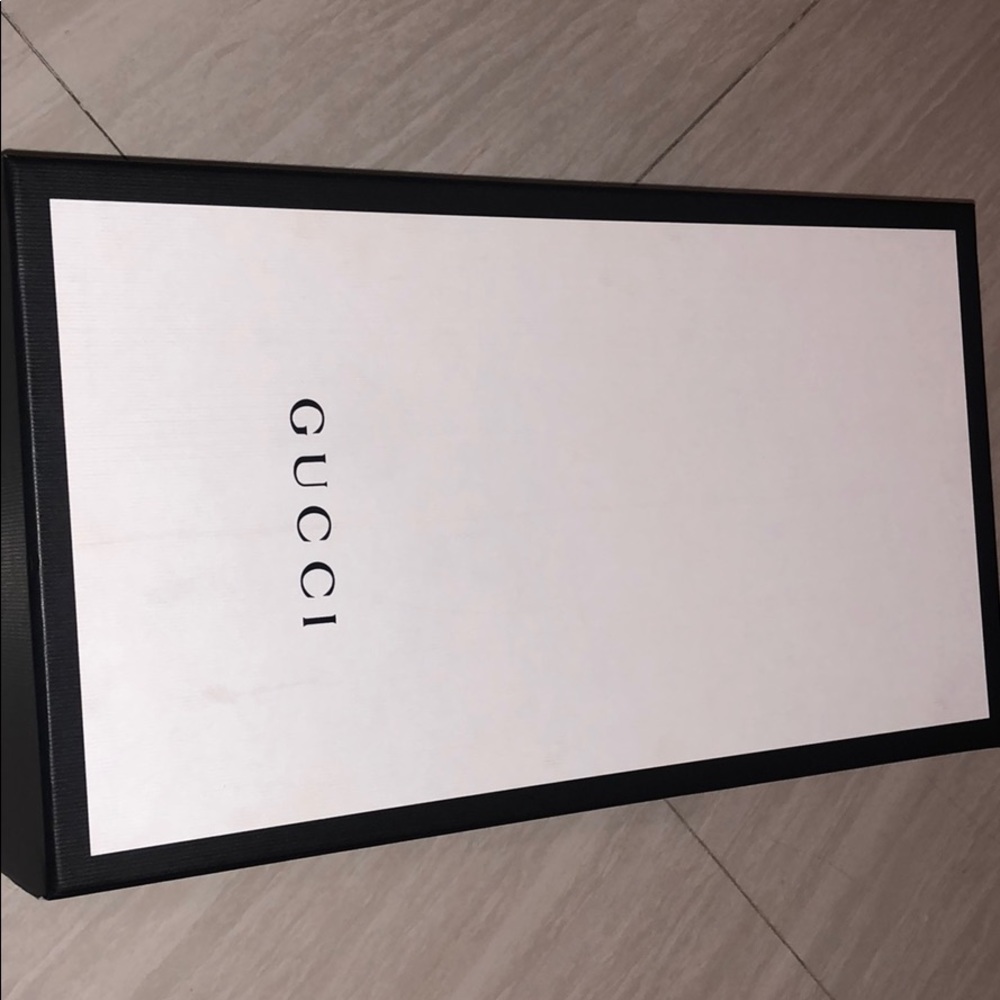 Gucci empty shoe box